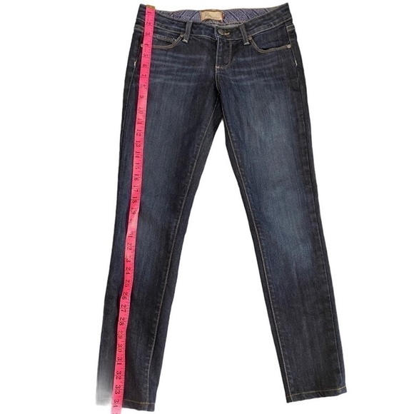 PAIGE Premium Denim Blue Heights Low Rise Jeans - Picture 5 of 8